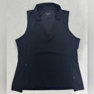 Like new, Athleta Everyday Polo Tank in black, size medium